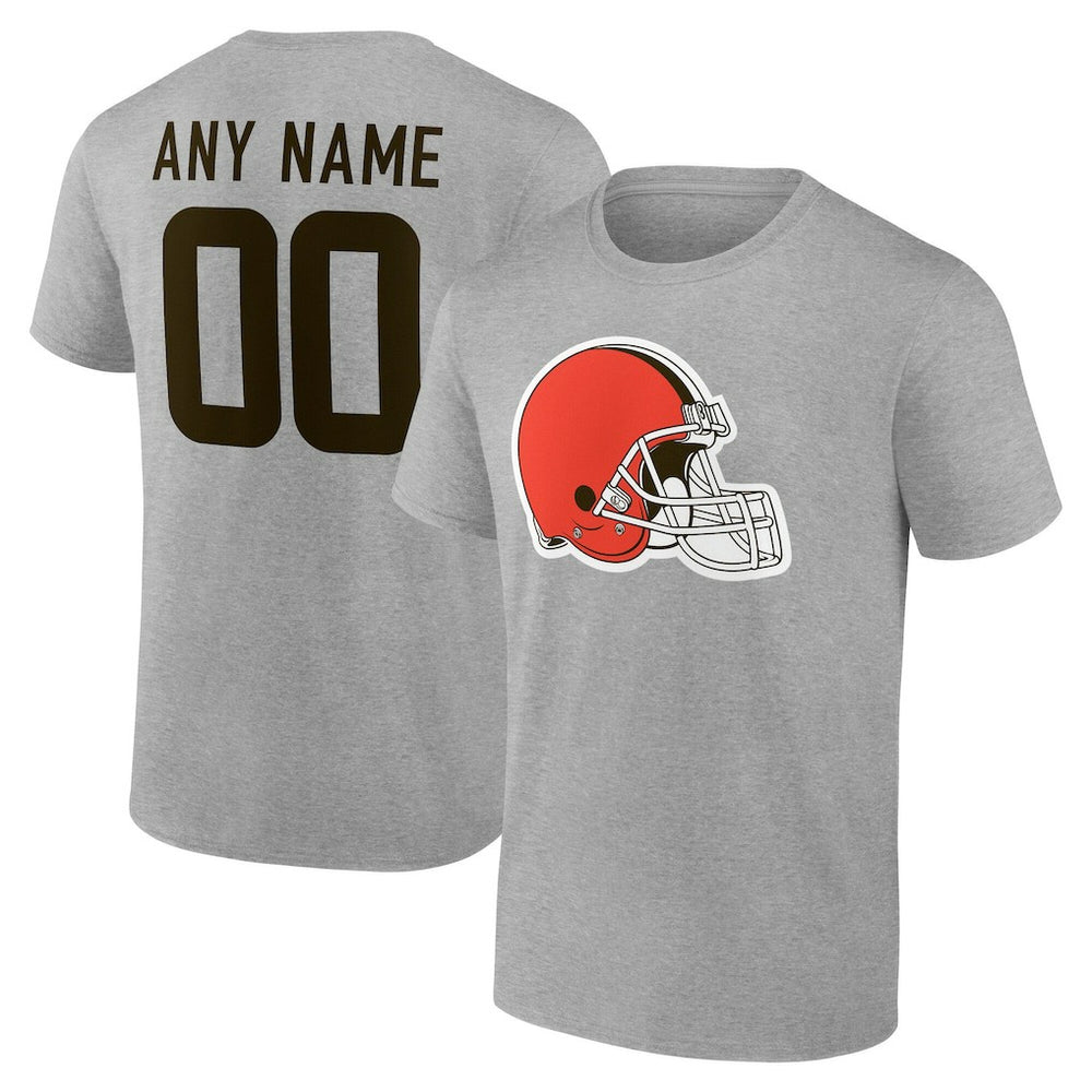 Cleveland Browns  Big & Tall Team Authentic Custom T-Shirt