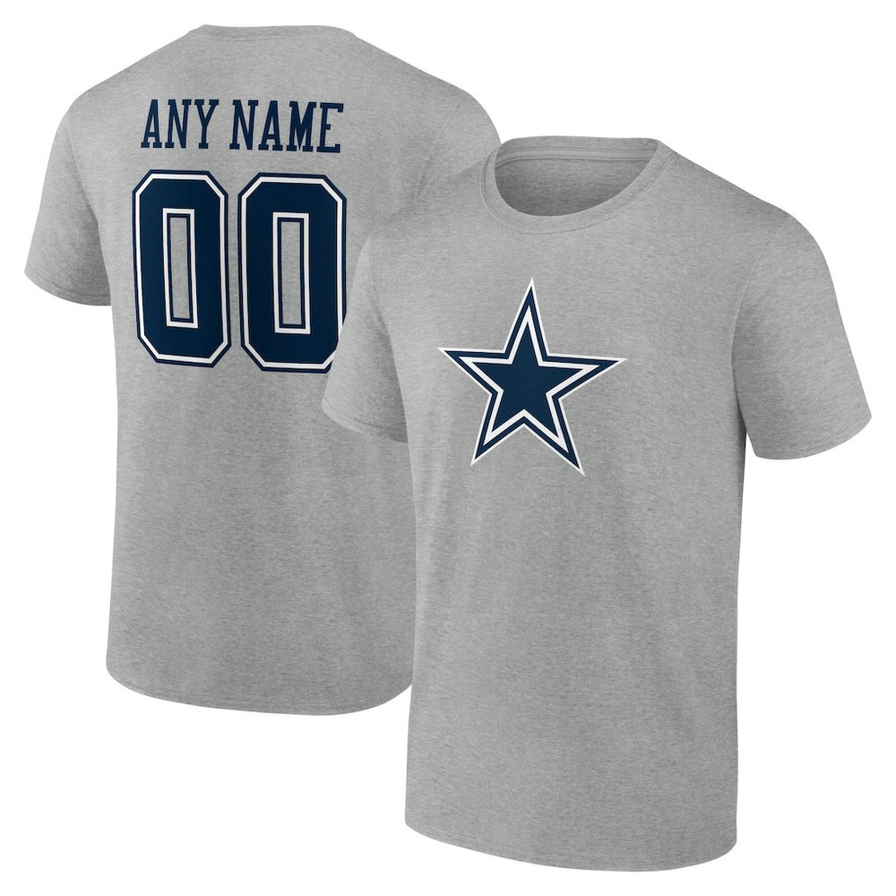 Dallas Cowboys  Big & Tall Team Authentic Custom T-Shirt