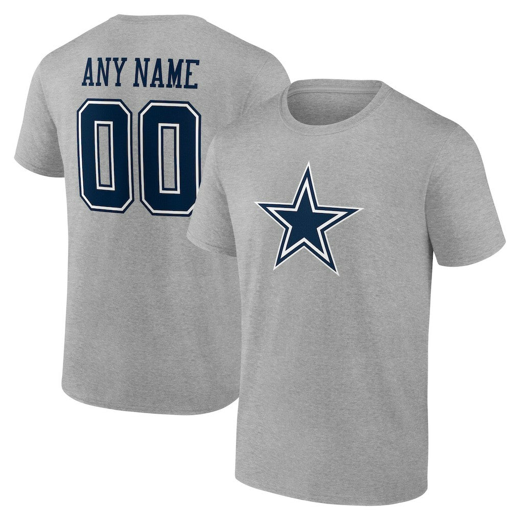 Dallas Cowboys  Big & Tall Team Authentic Custom T-Shirt