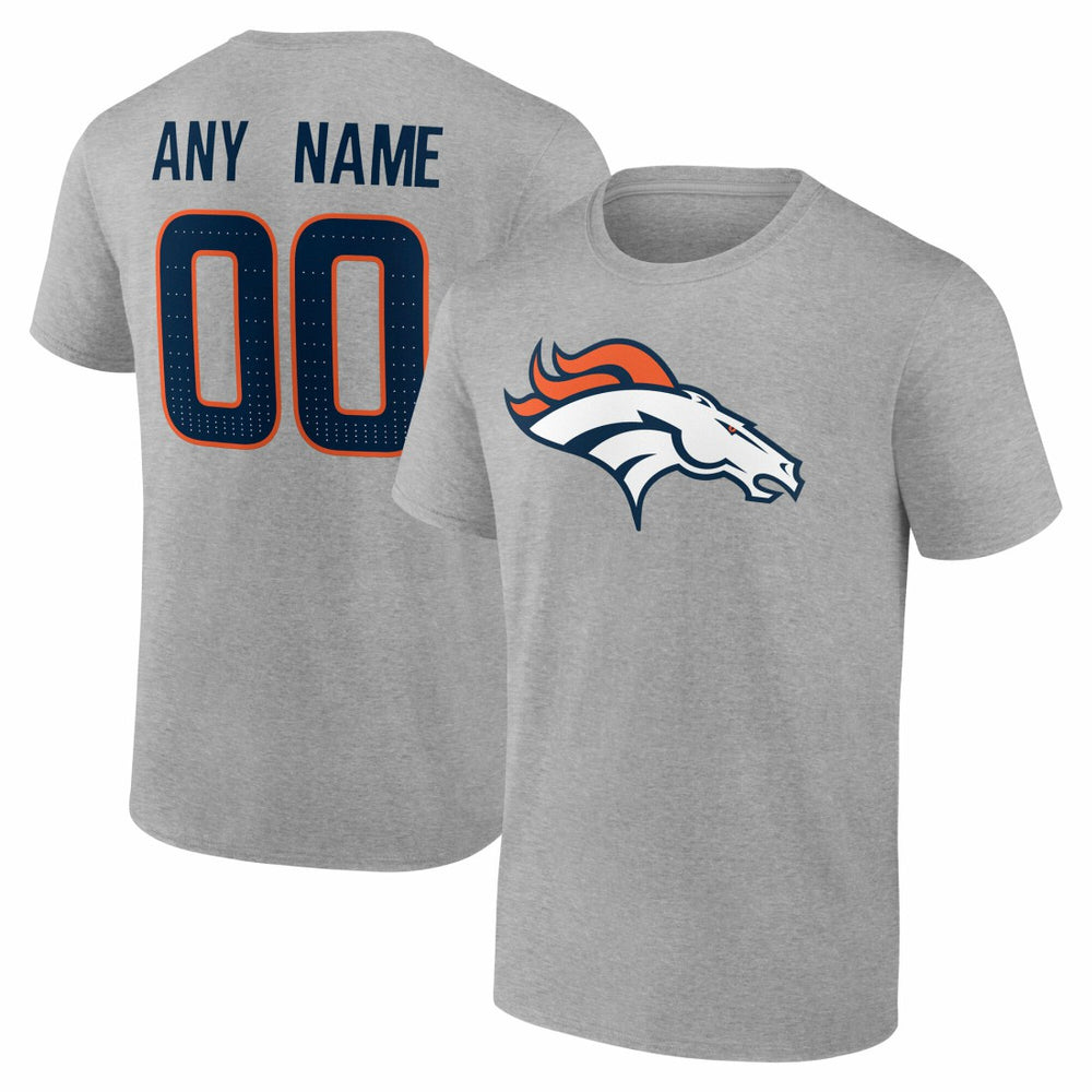 Denver Broncos  Big & Tall Team Authentic Custom T-Shirt