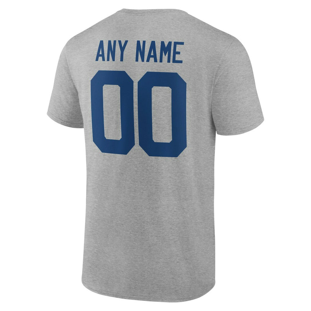 Indianapolis Colts  Big & Tall Team Authentic Custom T-Shirt