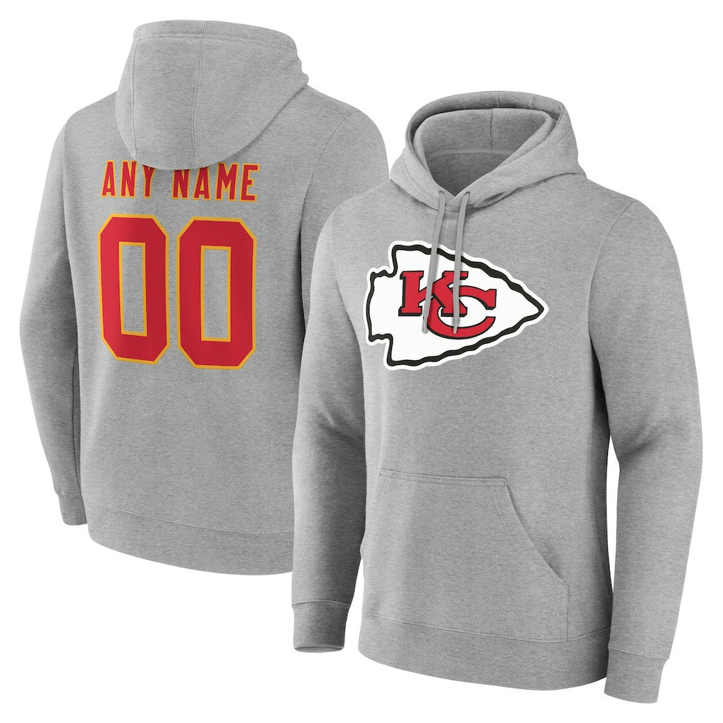 Kansas City Chiefs  Big & Tall Team Authentic Custom Hoodie