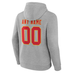 Kansas City Chiefs  Big & Tall Team Authentic Custom Hoodie