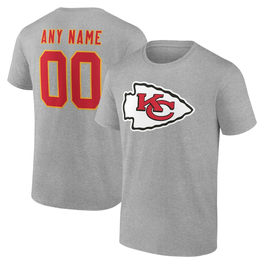 Kansas City Chiefs  Big & Tall Team Authentic Custom T-Shirt