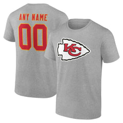 Kansas City Chiefs  Big & Tall Team Authentic Custom T-Shirt
