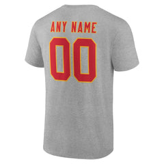 Kansas City Chiefs  Big & Tall Team Authentic Custom T-Shirt