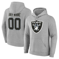Las Vegas Raiders  Big & Tall Team Authentic Custom Hoodie