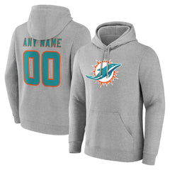 Miami Dolphins  Big & Tall Team Authentic Custom Hoodie