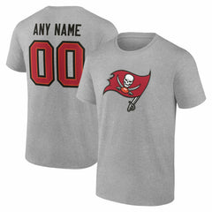 Tampa Bay Buccaneers  Big & Tall Team Authentic Custom T-Shirt