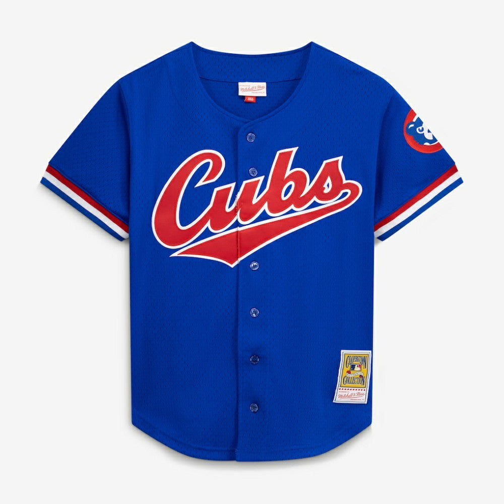 Ryne Sandberg Chicago Cubs Mitchell & Ness Cooperstown Collection 1996 Mesh Batting Practice Button-Up Jersey | MLB Near me