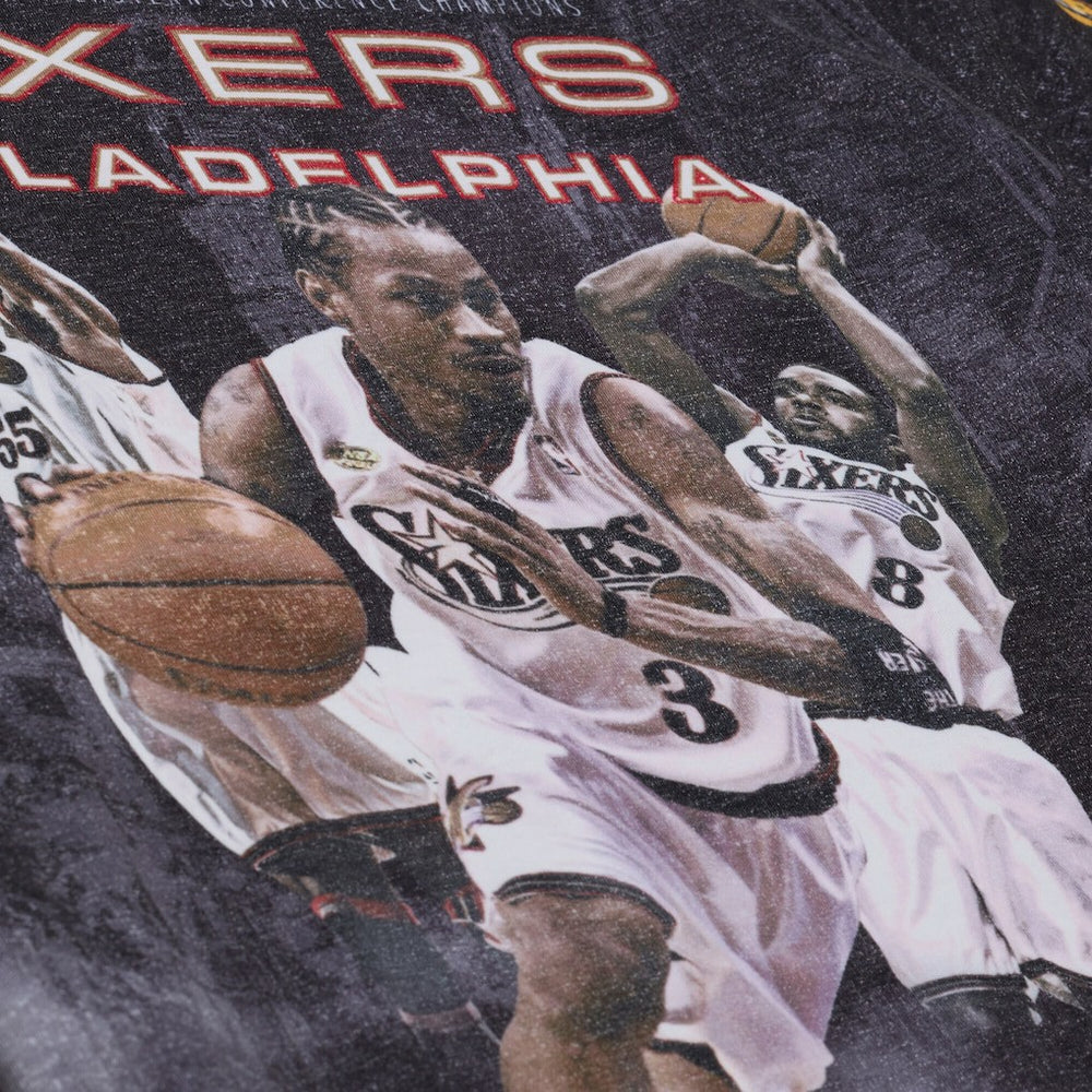 Philadelphia 76ers Hardwood Classics Originals Collection 2000-2001 Team Roster T-Shirt Online