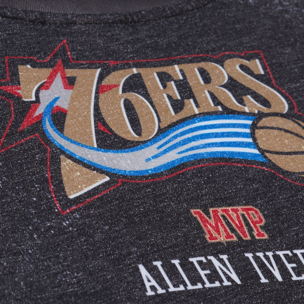 Philadelphia 76ers Hardwood Classics Originals Collection 2000-2001 Team Roster T-Shirt Online