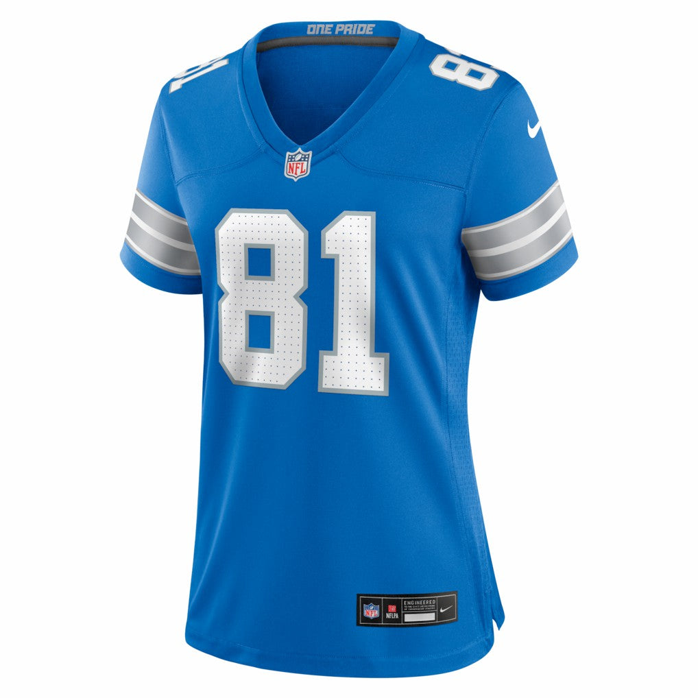 Detroit Lions Nike Calvin Johnson  Women's Team Retired Game Jersey