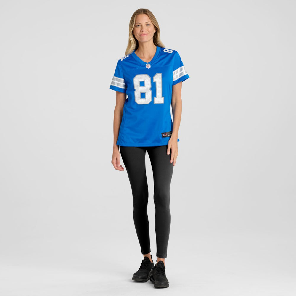 Detroit Lions Nike Calvin Johnson  Women's Team Retired Game Jersey