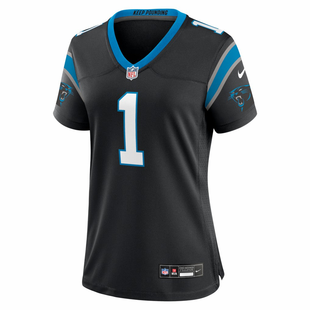 Carolina Panthers Nike Cam Newton  Women's Team Retired Game Jersey