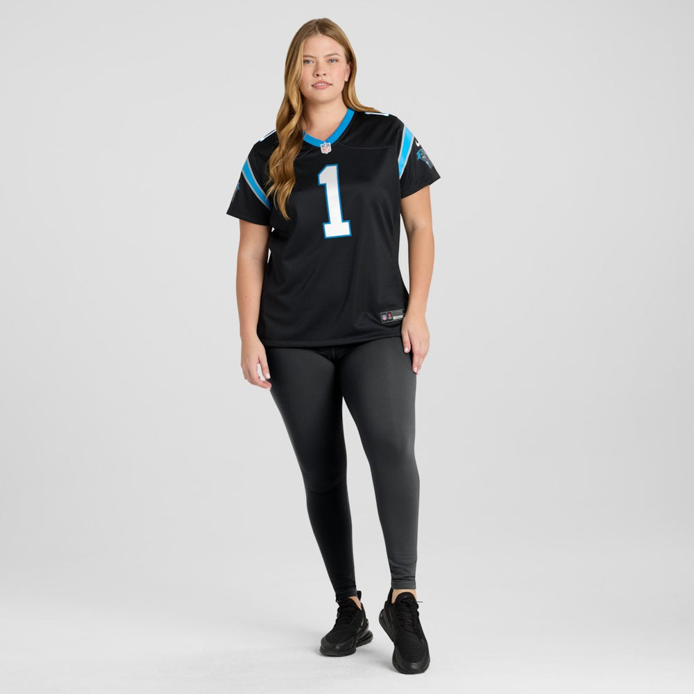 Carolina Panthers Nike Cam Newton  Women's Team Retired Game Jersey