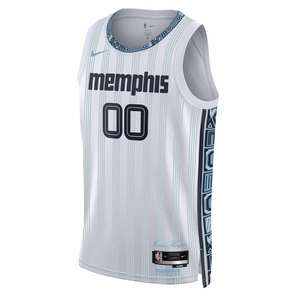 Memphis Grizzlies Unisex 2025/26 City Edition Swingman Custom Jersey - White