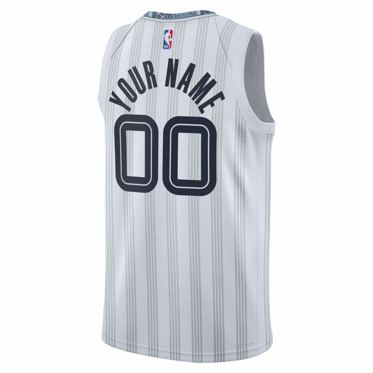 Memphis Grizzlies Unisex 2025/26 City Edition Swingman Custom Jersey - White