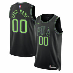New Orleans Pelicans Unisex 2025/26 City Edition Swingman Custom Jersey On Sale