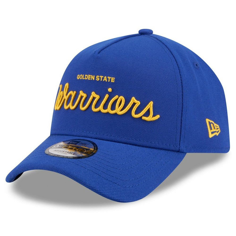 Golden State Warriors x Malbon Golf Unisex 9FORTY A-Frame Adjustable Hat sale Discount