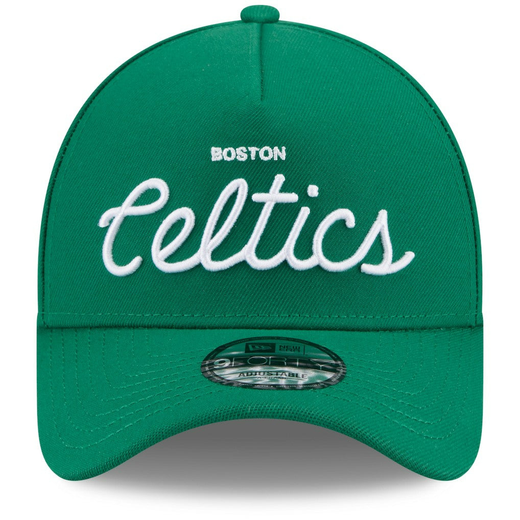 Boston Celtics x Malbon Golf Unisex 9FORTY A-Frame Adjustable Hat On Sale