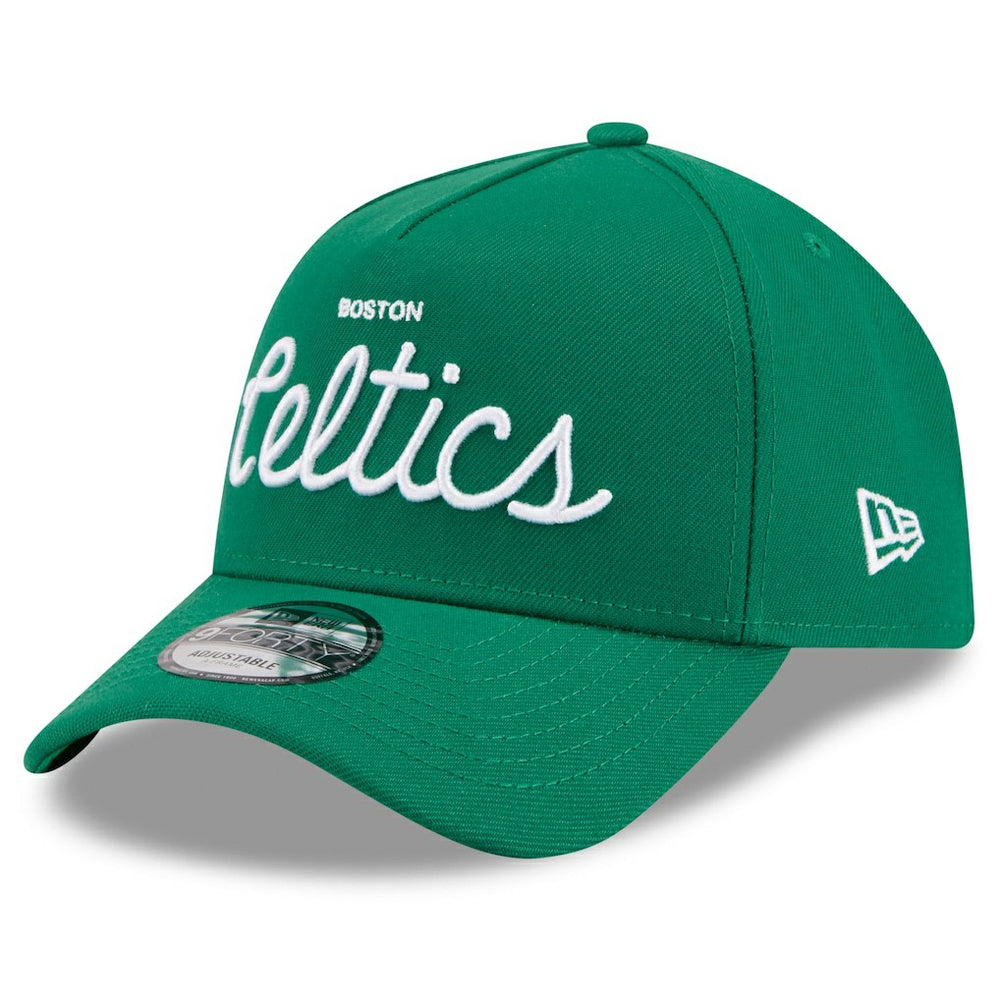 Boston Celtics x Malbon Golf Unisex 9FORTY A-Frame Adjustable Hat On Sale