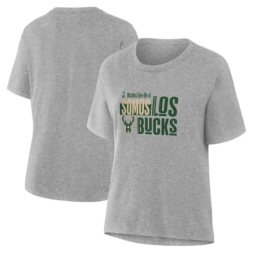 Milwaukee Bucks Women's Noches Training T-Shirt Discount