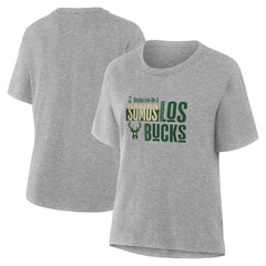 Milwaukee Bucks Women's Noches Training T-Shirt Discount