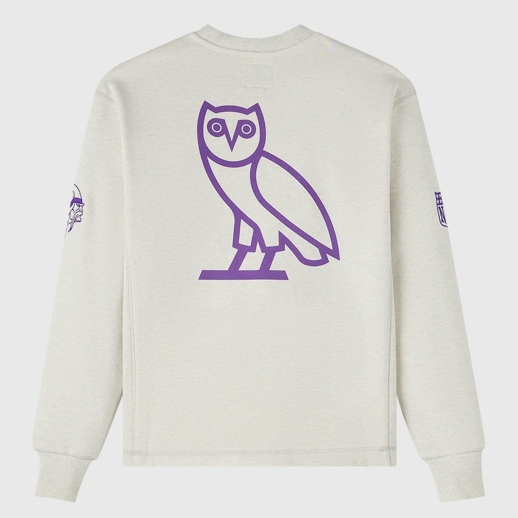 Minnesota Vikings  OVO x NFL Unisex Fleece Sweatshirt