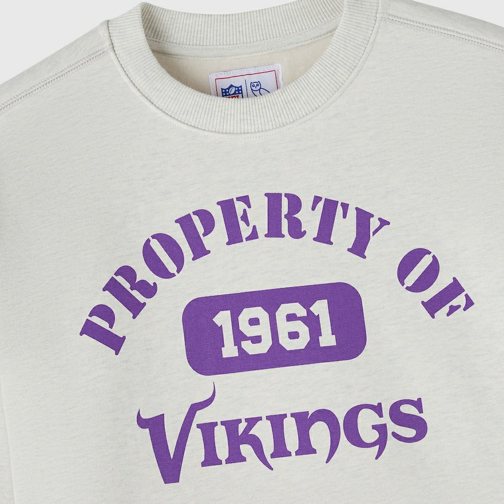 Minnesota Vikings  OVO x NFL Unisex Fleece Sweatshirt