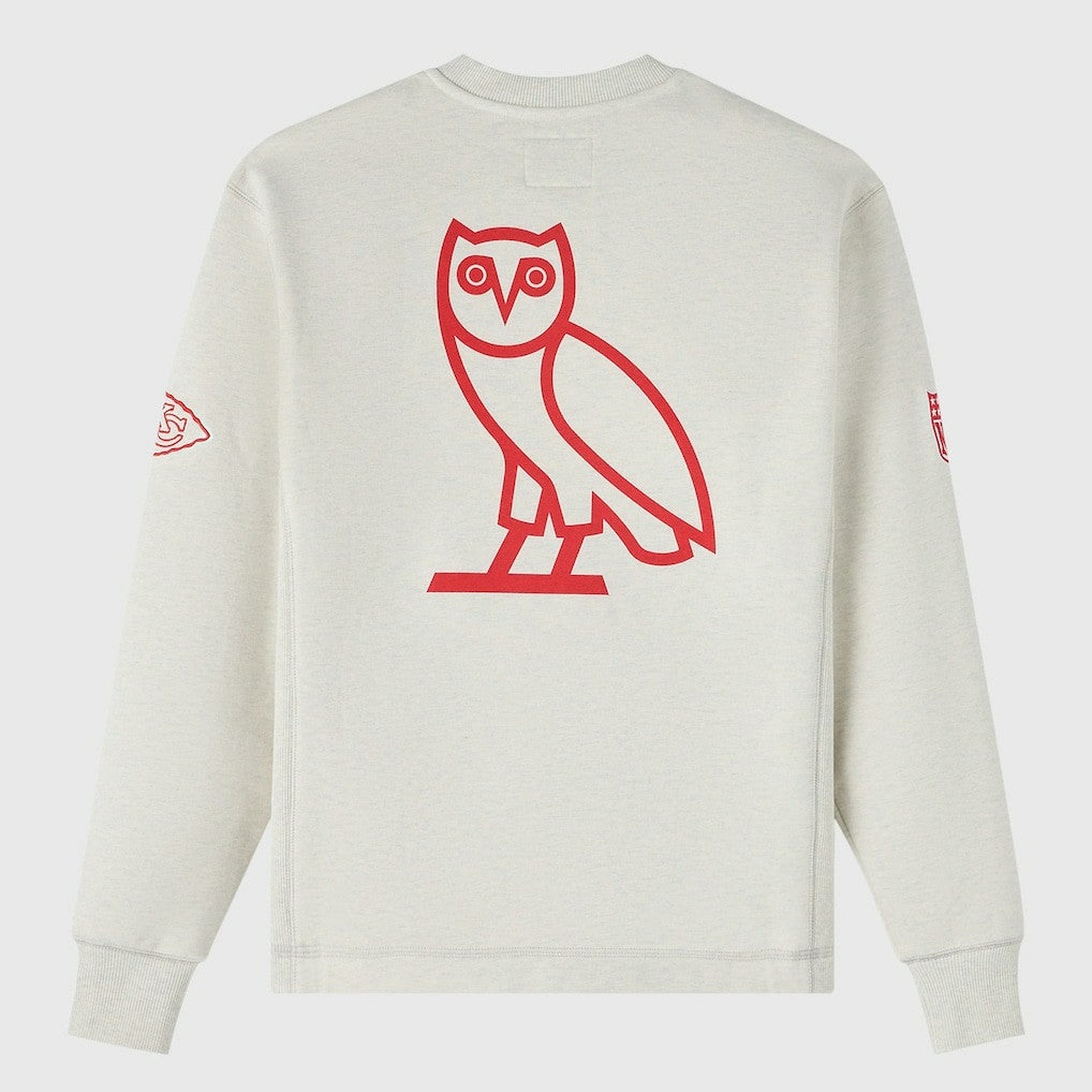Kansas City Chiefs  OVO x NFL Unisex Fleece Sweatshirt