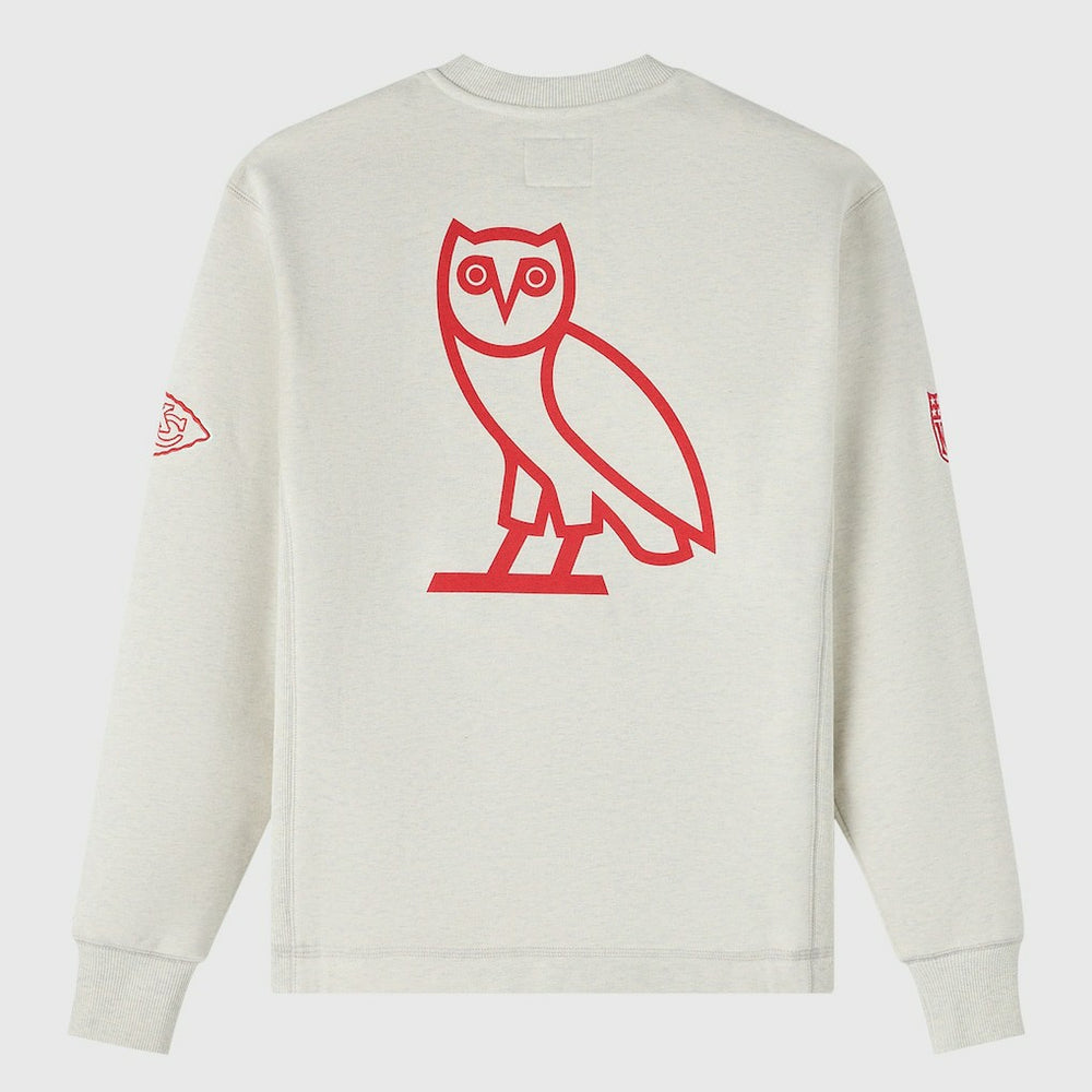 Kansas City Chiefs  OVO x NFL Unisex Fleece Sweatshirt