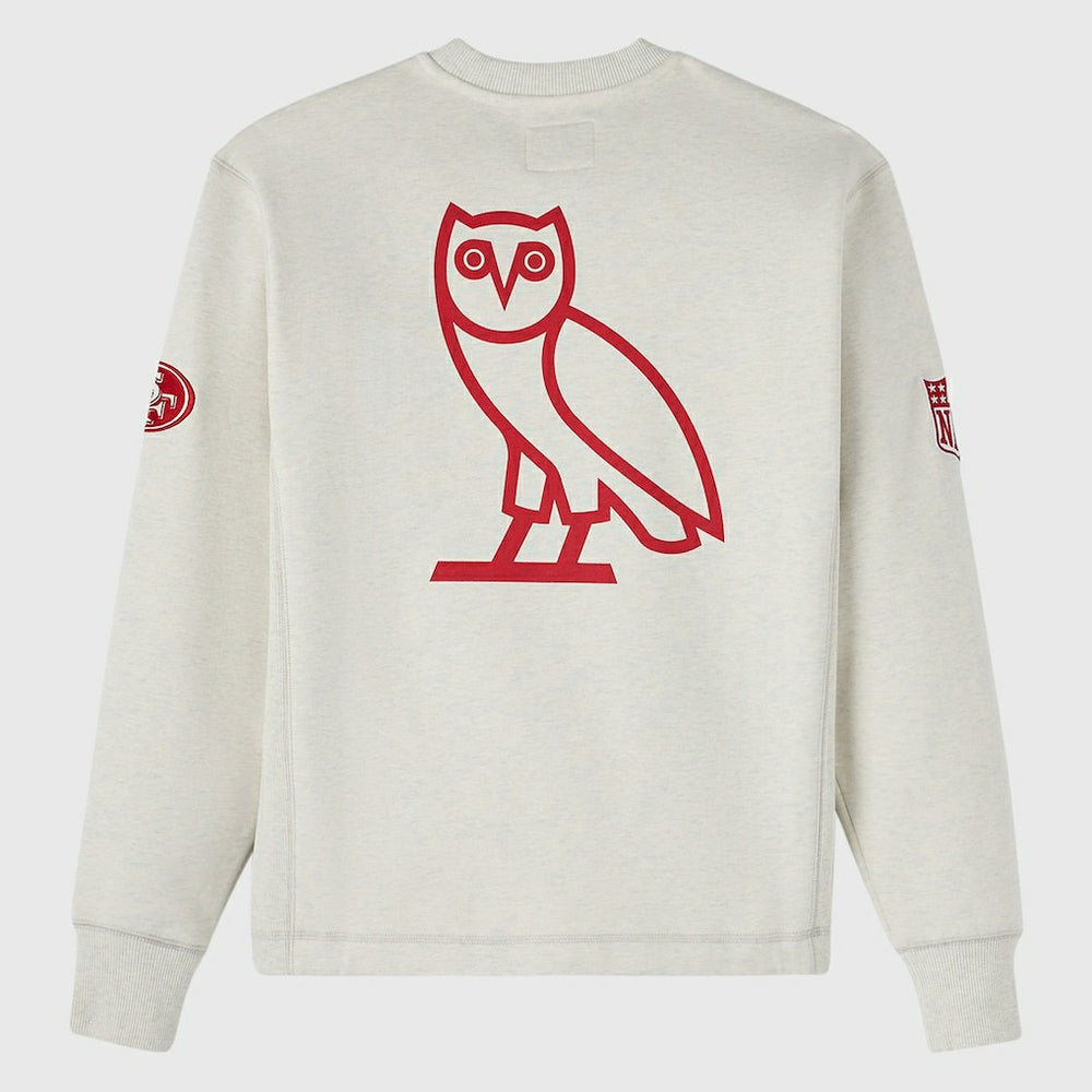 San Francisco 49ers  OVO x NFL Unisex Fleece Sweatshirt