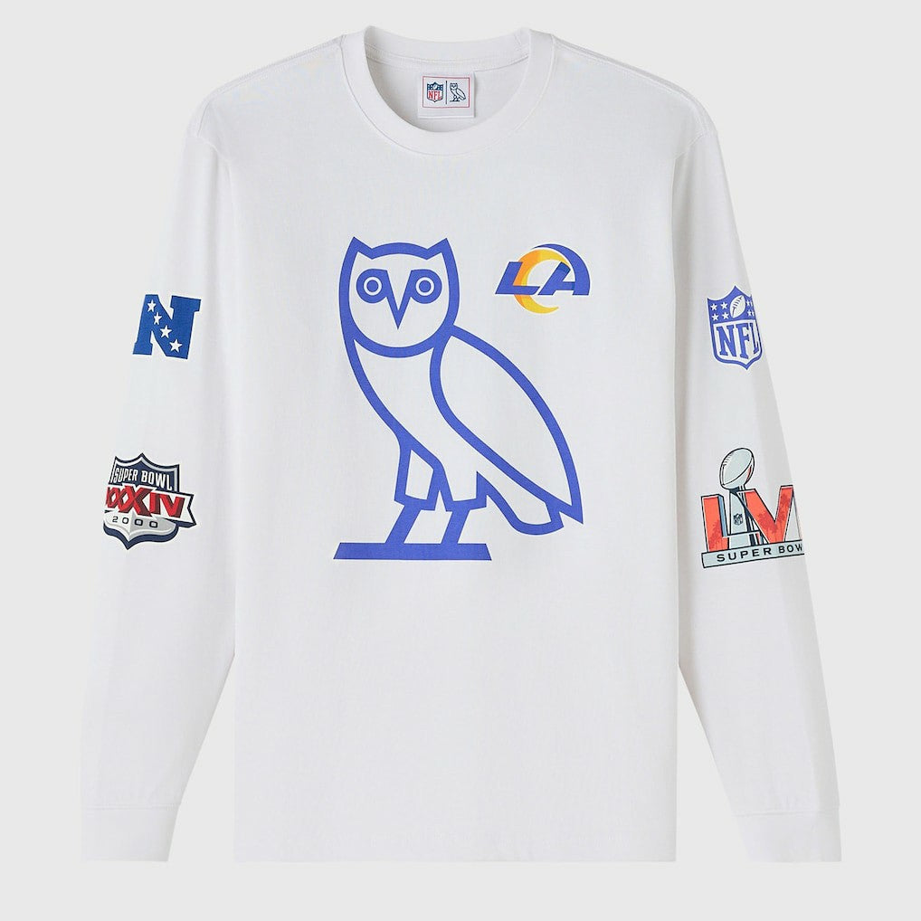 Los Angeles Rams  OVO x NFL Unisex Long Sleeve T-Shirt