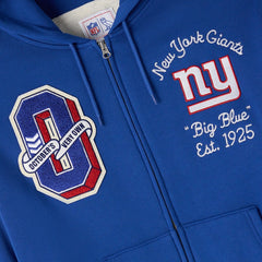 New York Giants  OVO x NFL Unisex Full-Zip Waffle-Lined Hoodie
