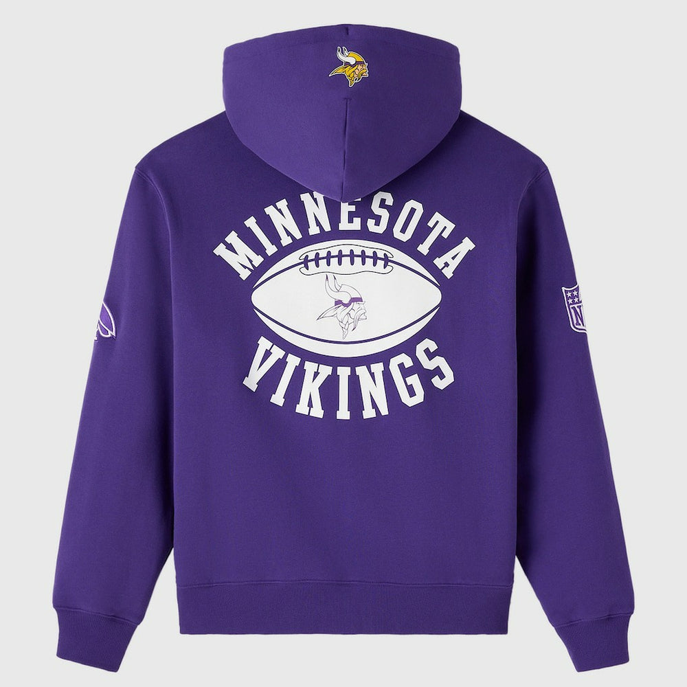 Minnesota Vikings  OVO x NFL Unisex Full-Zip Waffle-Lined Hoodie