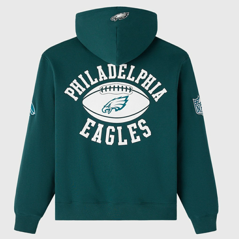 Philadelphia Eagles  OVO x NFL Unisex Full-Zip Waffle-Lined Hoodie