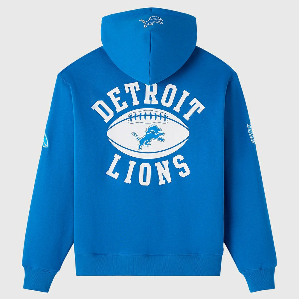 Detroit Lions  OVO x NFL Unisex Full-Zip Waffle-Lined Hoodie