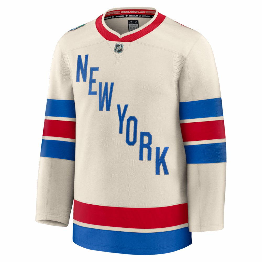 New York Rangers Fanatics 2026 NHL Winter Classic Premium Jersey Discount