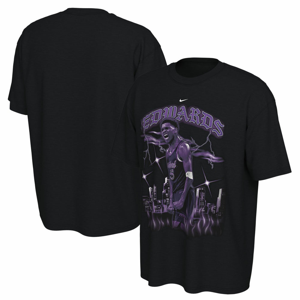 Anthony Edwards Minnesota Timberwolves Unisex 2025/26 City Edition Player Graphic T-Shirt On Sale