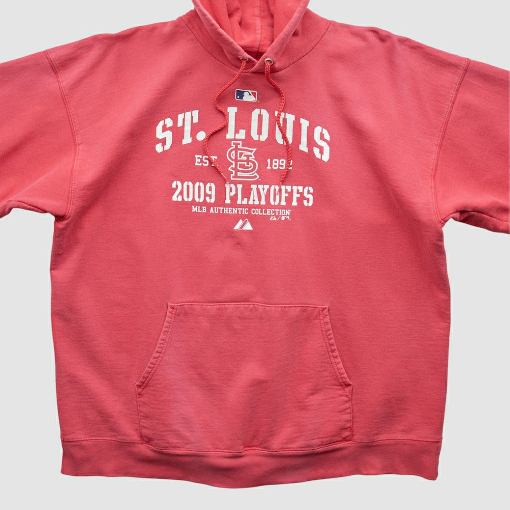 St. Louis Cardinals Majestic 2009 Hooded Pullover Sweatshirt | MLB Outlet