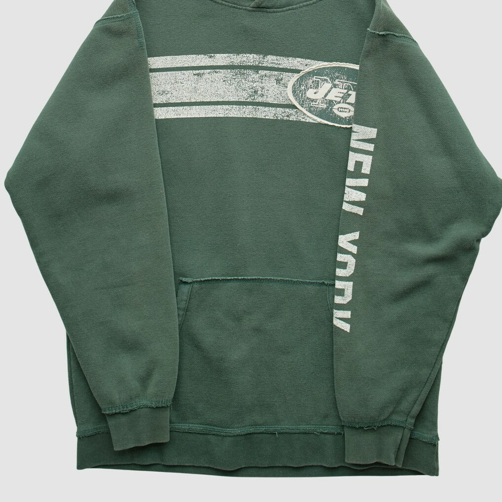New York Jets Fanatics 2000s Hooded Pullover Sweatshirt