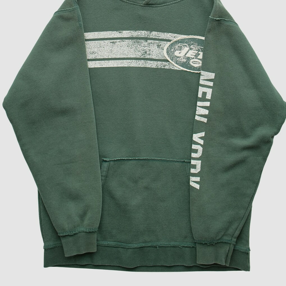 New York Jets Fanatics 2000s Hooded Pullover Sweatshirt