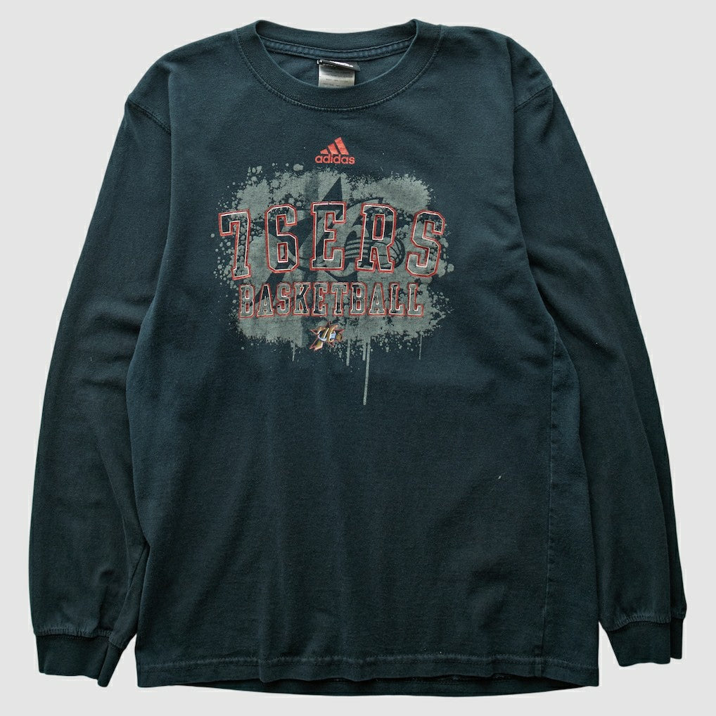 Philadelphia 76ers 2000s Long Sleeve T-shirt Discount