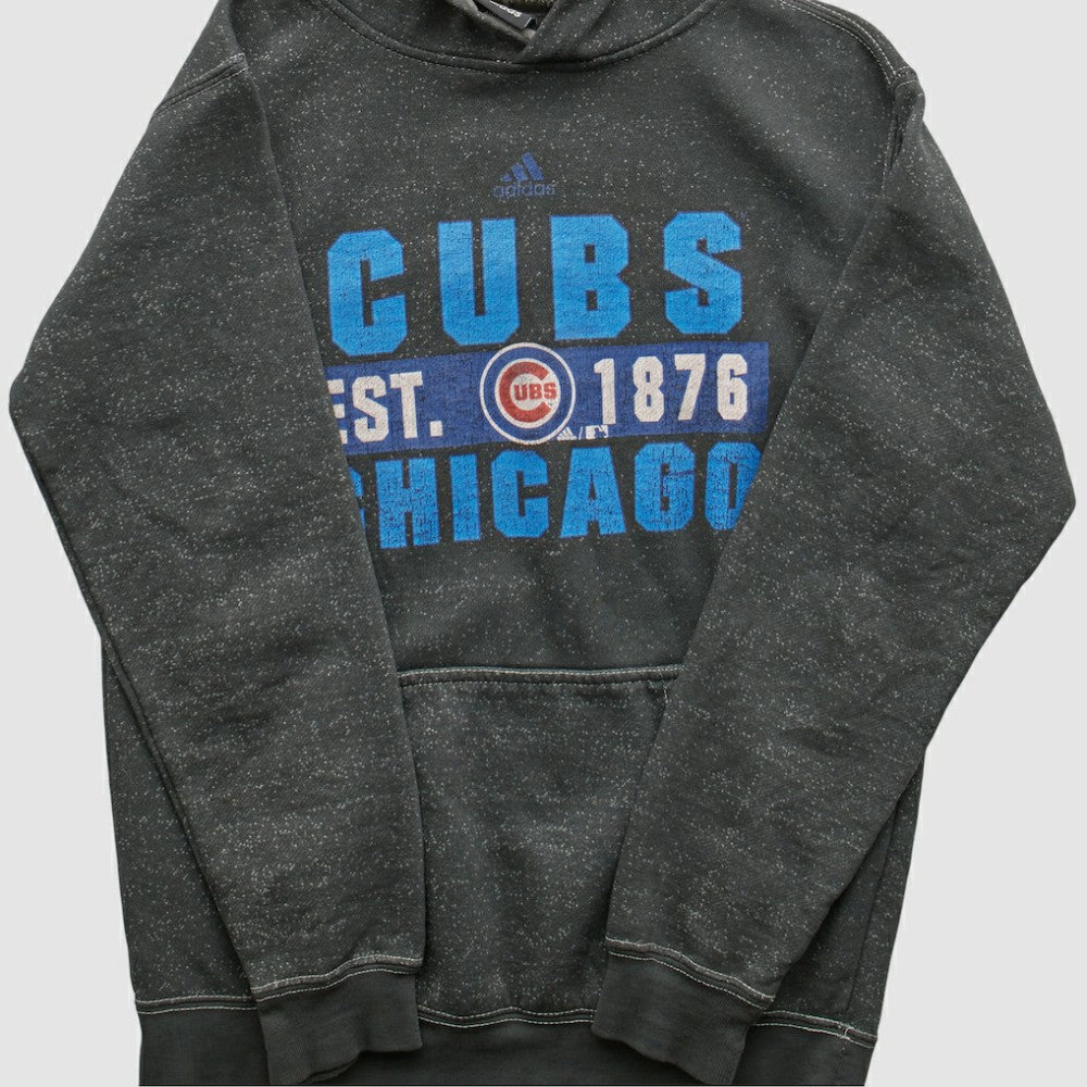 Chicago Cubs Adidas 2010s Hooded Pullover Sweatshirt | MLB New