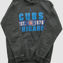 Chicago Cubs Adidas 2010s Hooded Pullover Sweatshirt | MLB New