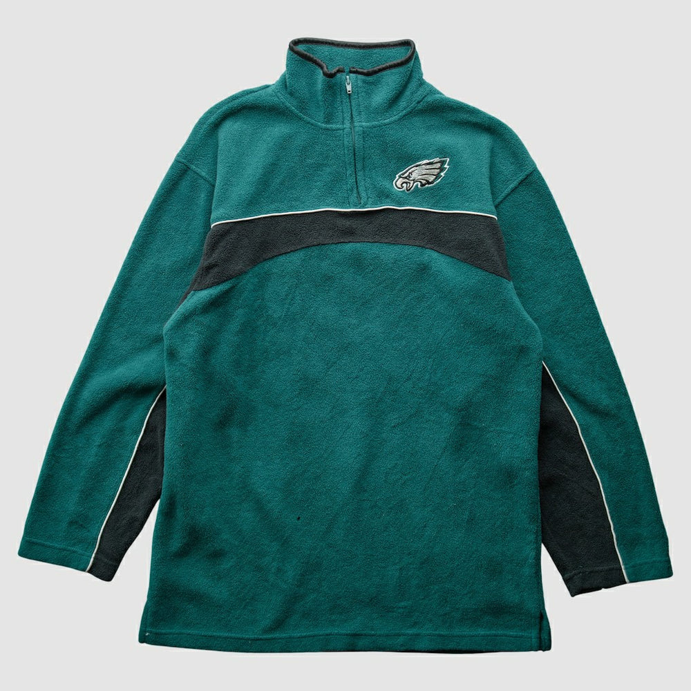 Philadelphia Eagles Fanatics NFL 2000s 1/4 Zip Sweatshirt