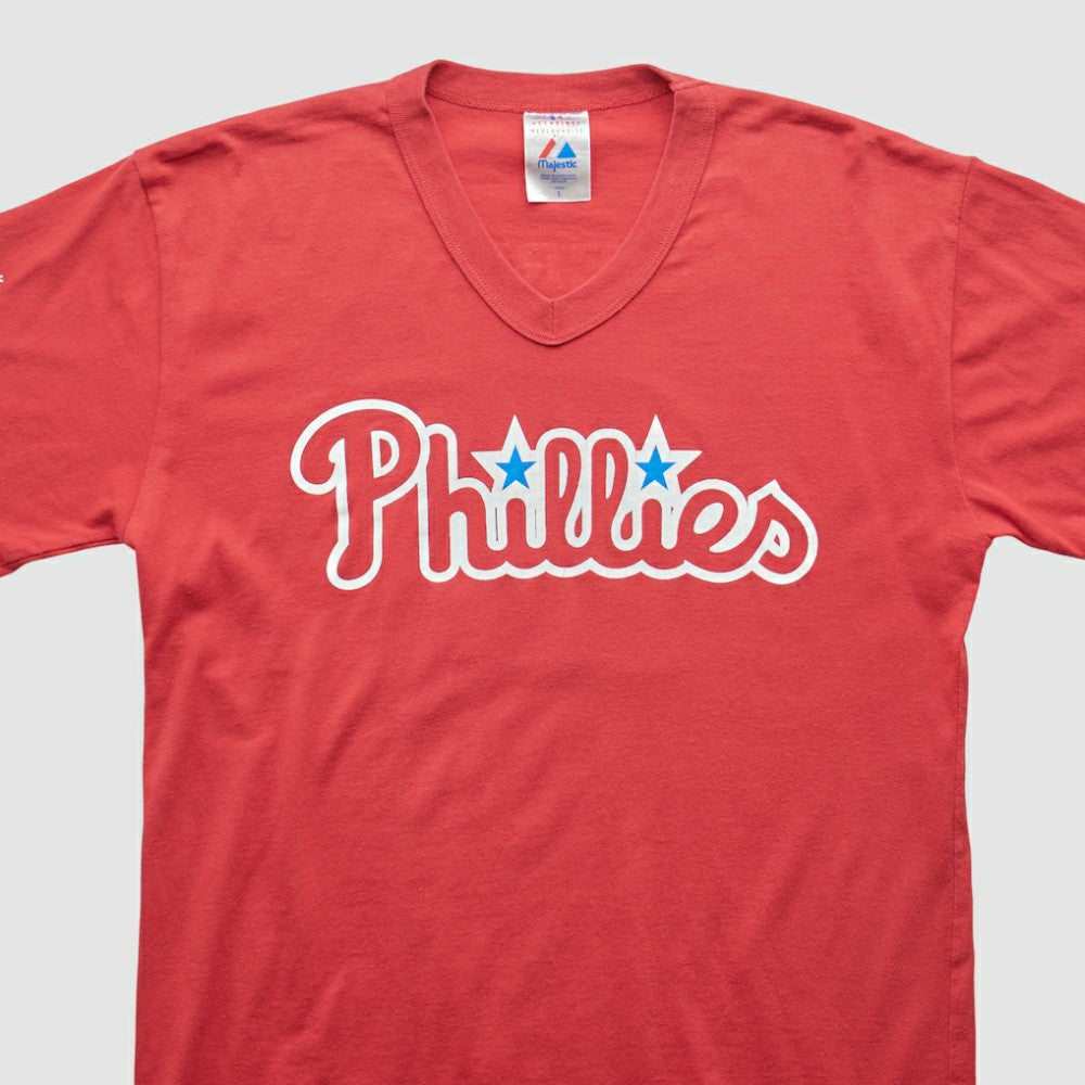 Philadelphia Phillies Majestic 2000s T-shirt | MLB Sale