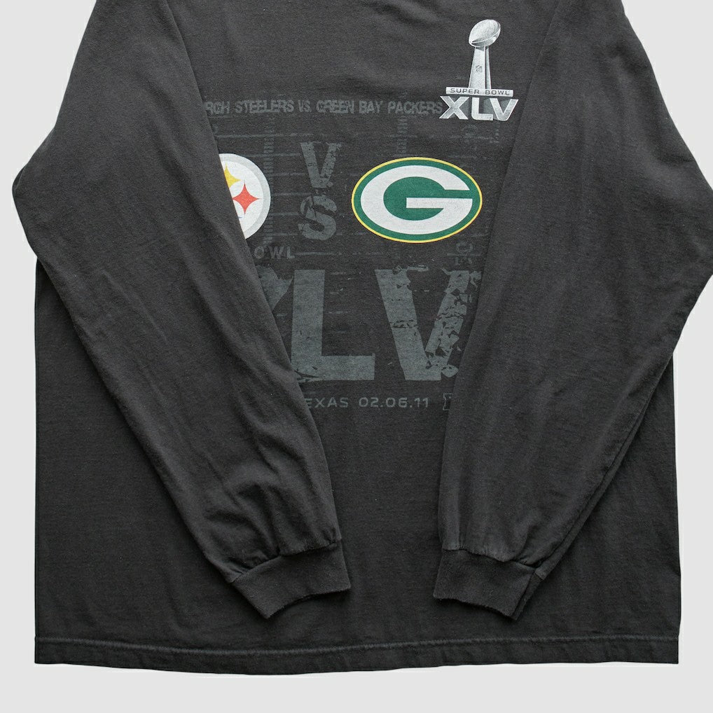 Pittsburgh Steelers Fanatics Superbowl XLV Reebok 2011 Long Sleeve T-shirt