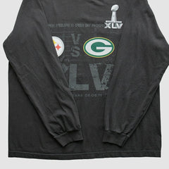 Pittsburgh Steelers Fanatics Superbowl XLV Reebok 2011 Long Sleeve T-shirt